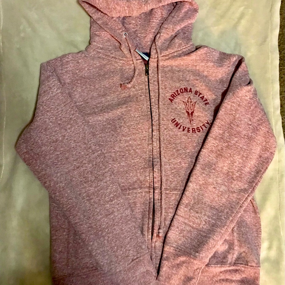 Maroon Arizona State University Hoodie NWOT Medium